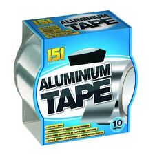 Silver Aluminium Tape 48mm x 10m Heat Resistant Repair Insulation Sent Flat