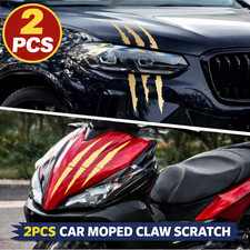2x CAR MONSTER CLAW SCRATCH