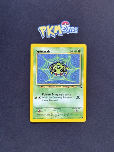 Pokémon tcg spinarak - pokémon,