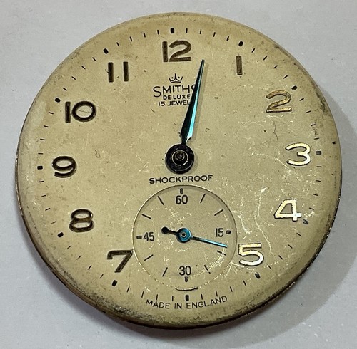 Smiths deluxe 15j watch - smiths,