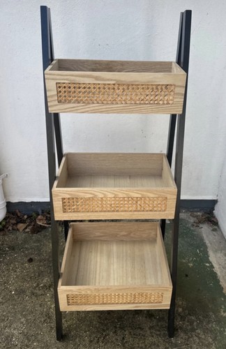 Rattan tier ladder - rattan, 3