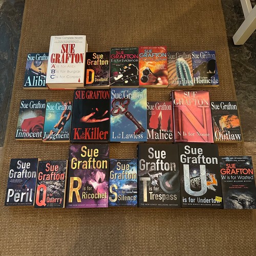 Sue grafton books pb - sue,
