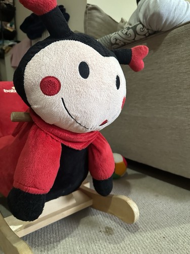 New plush ladybird - new, rocking
