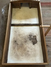 Wooden Tortoise Table 150cm X 60cm x 20cm With Built In Hide Used