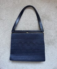 Vintage Waldybag Navy Blue