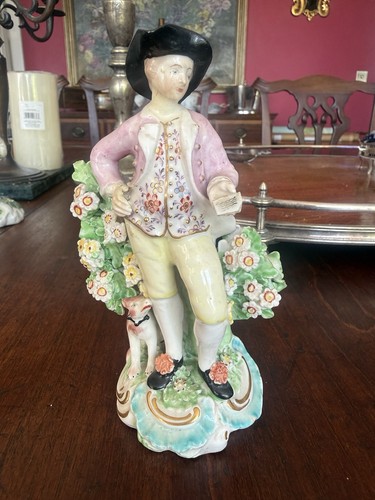 18th century hand painted - 18th,