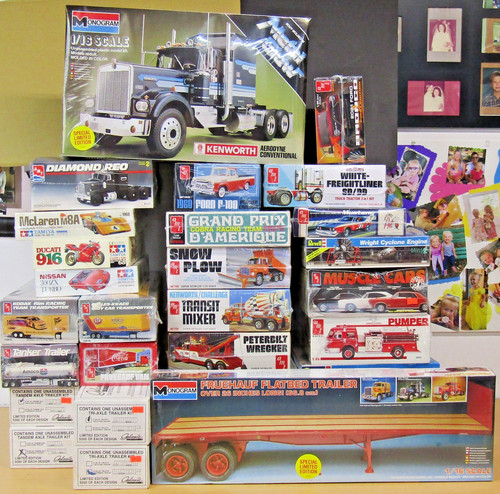 Large model box trucks - model/box, ~