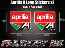 Aprilia A Logo DECAL STICKERS