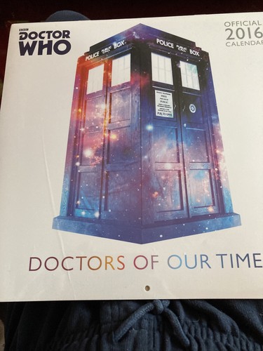 Doctor who calendar 2016 - doctor,