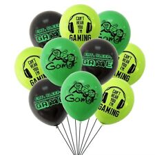 x12 Gaming Balloons Gamer Latex Game Kids Birthday Party Decorations