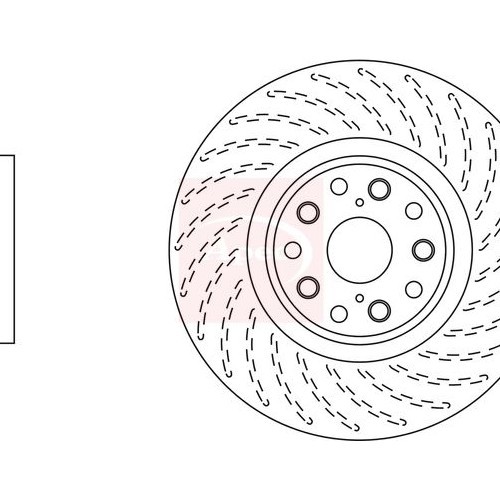 For lexus 2006 on brake - f4,