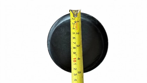 125mm black tee - 5", wood