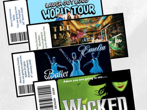 Personalised glossy concert - personalised,