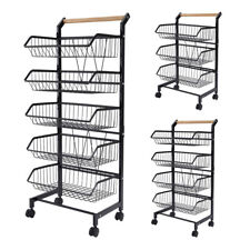 3/4/5 Tier Kitchen Trolley