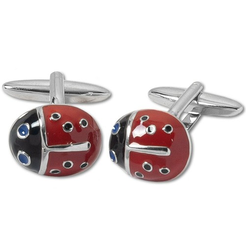 Ladybird cufflinks novelty - cufflinks,