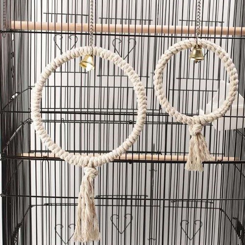 Parrot hanging cage swing - parrot,