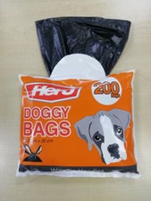 Hero 200 Dog Poo Bags Biodegradable Poop Bags Waste Bags Eco Friendly Handles