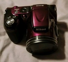 Nikon COOLPIX L820 16.0MP Digital Camera - Purple **SPARES OR REPAIR** PLS READ