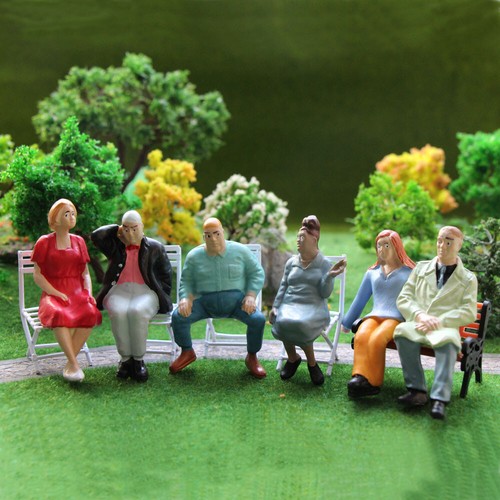 P2512 6pcs scale figures - p2512, g
