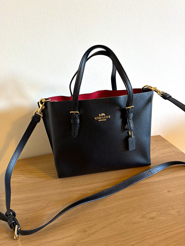Coach mollie tote black - mollie,