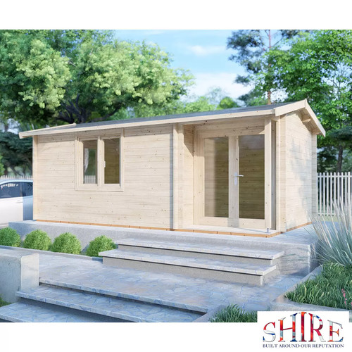 Shire thetford log cabin - thetford,