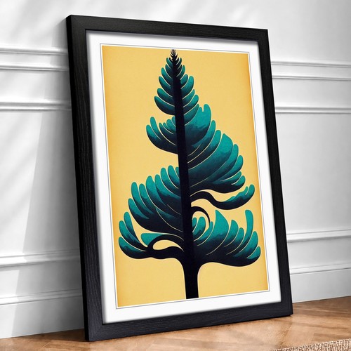 Pine tree art - tree, deco