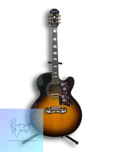 Epiphone 200sce acoustic - ej-200sce/vs,