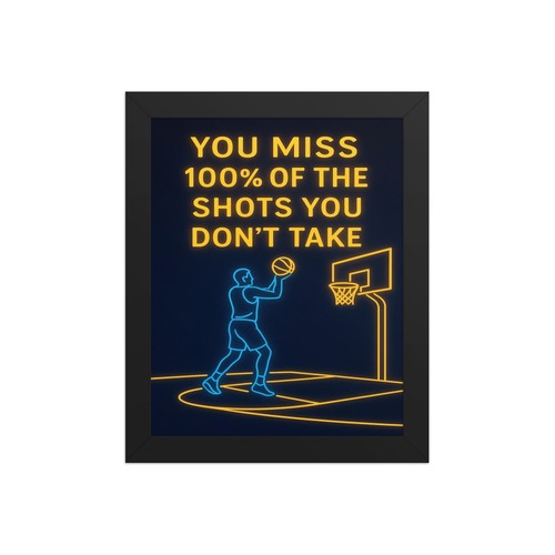 Motivational poster framed - motivational,
