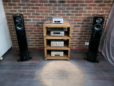 Audio Physic Virgo V speakers in gloss black