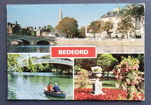 Vintage postcard used three - vintage,