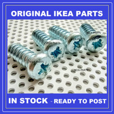 Ikea 100325 PAX KOMPLEMENT BEKANT screws new ORIGINAL parts x4