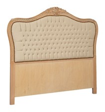 Headboard Double Bed Wooden