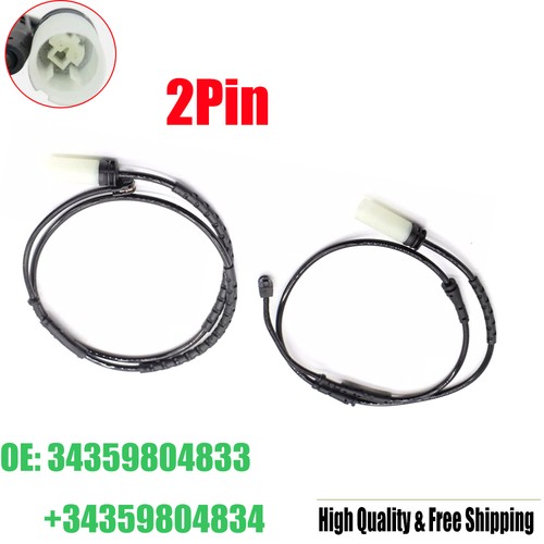 2pcs front rear brake - front,