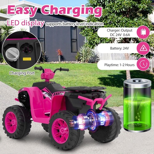 24v kids ride electric atv - 24v, ride-on