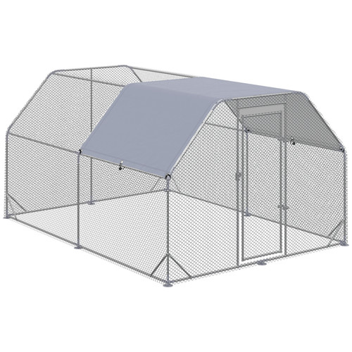 Chicken run coop cage walk - walk, in