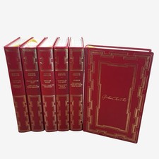 Agatha Christie Poirot Miss Marple Heron Vintage 6 Book Illustrated Hardback Set