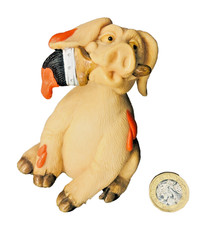 Ornament Pig Piggin Painting