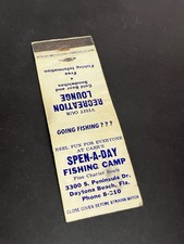 Vintage florida matchbook - florida,
