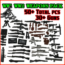 Custom WW1 WW2 50pcs Weapons