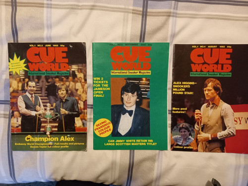 Various rare vintage snooker - various,