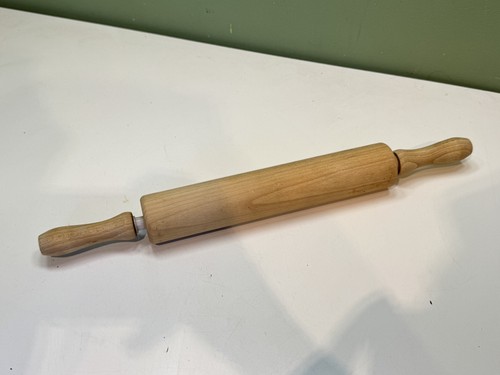 Wooden rolling pin - , with