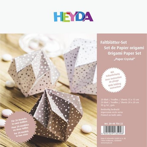 Heyda crystal origami - crystal,