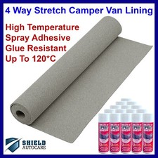 Camper van lining carpet - lining, smoke