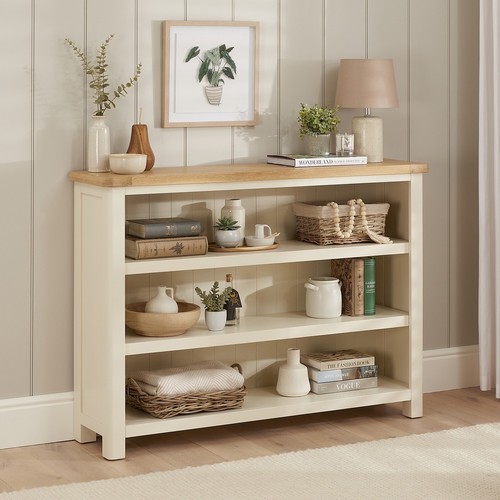 Bookcase wide low large - low,