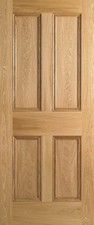 LPD Oak Internal 4 Flat Panel Solid Doors