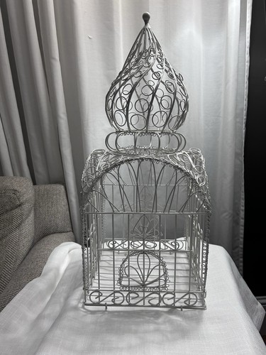 Vintage french bird cage - french,