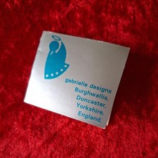 Gabrielle Silver Care Card For AUNT LUCY Bear Rare Original Vintage