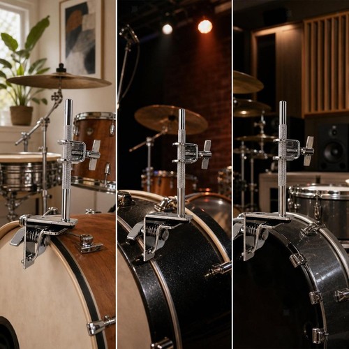 Bass drum cowbell clamp solid - bass,