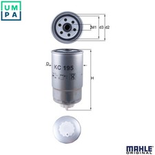 FUEL FILTER KC 195 FOR LTI