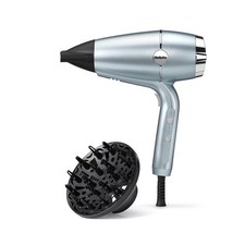 BaByliss 2100 Hydro-Fusion Hair Dryer, Smooth Blow-Dry, Ionic Anti Frizz, Noz...